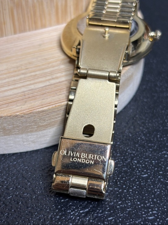 Olivia Burton Ice Burst Gold-Tone Stainless Steel Bracelet Watch 35mm Working main image 10